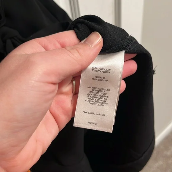 Laundry by Shelli Segal Button Down Tie Waist Dress - Picture 5 of 6